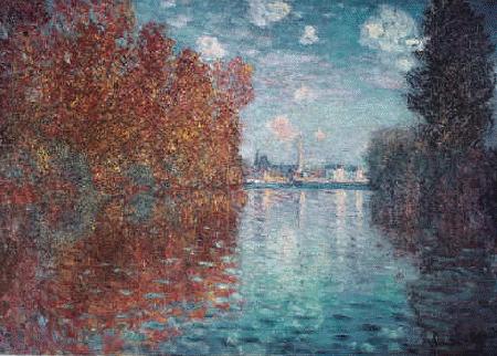 Claude Monet Autumn at Argenteuil